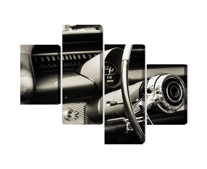 Kanva - Klasiskas automašīnas priekšējais panelis, N-3435 X-ART
