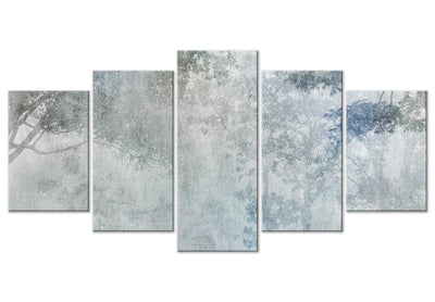 Canva - Trees in Fog - Nature in shades of blue and grey, 151434 G-ART