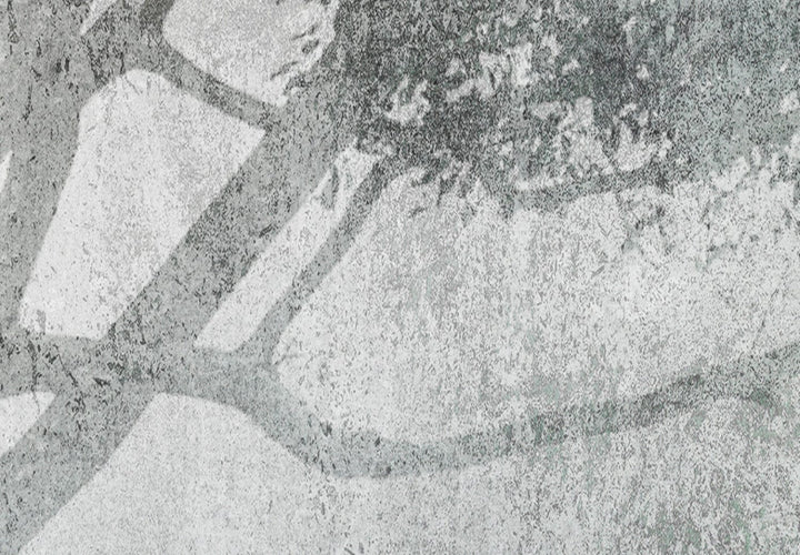 Glezna ar dabu - Koki miglā - daba zilos un pelēkos toņos, 151434 G-ART