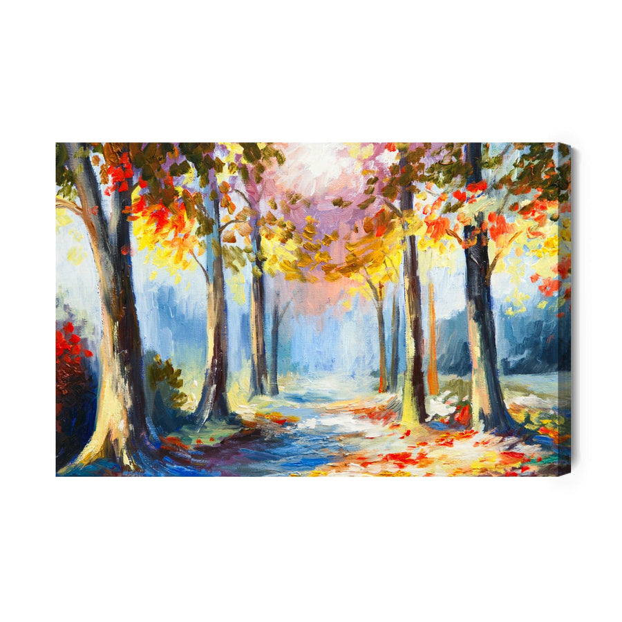 Kanva - Krāsaina meža ainava, N-1182 X-ART