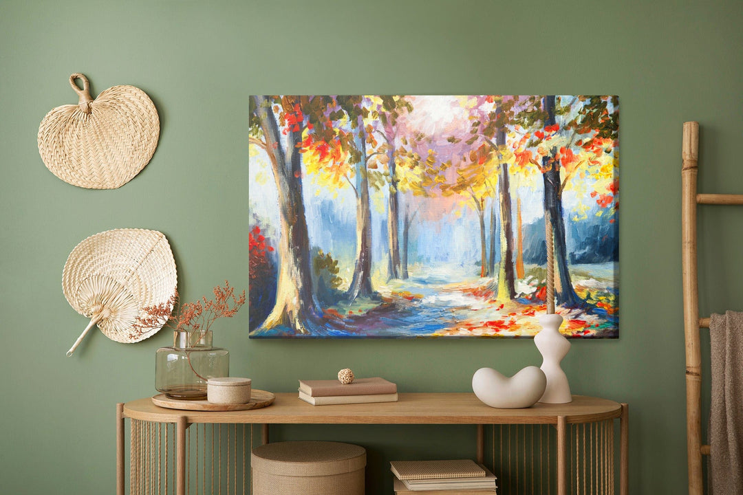 Kanva - Krāsaina meža ainava, N-1182 X-ART