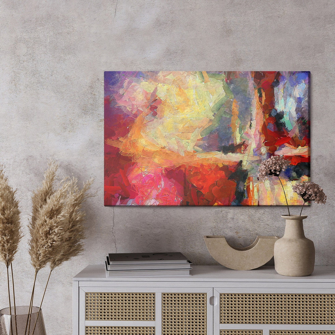 Kanva - Krāsaina mūsdienu abstrakcija, N-875 X-ART