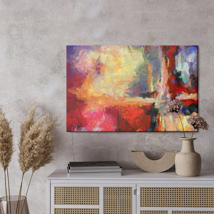 Kanva - Krāsaina mūsdienu abstrakcija, N-875 X-ART