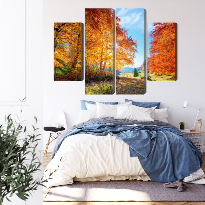 Kanva - Krāsaini rudens koki, N-1916 X-ART