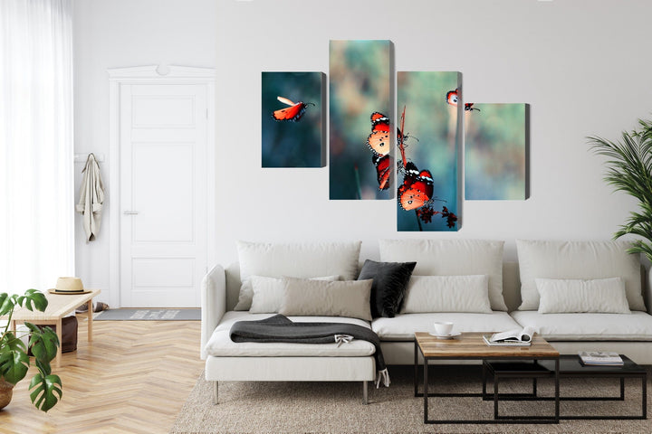 Kanva: Krāsaini tauriņi makro mērogā X-ART