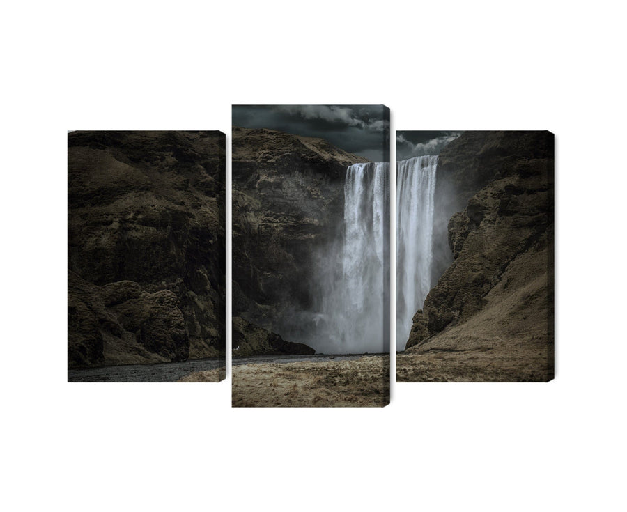 Kanva - Krāšņs Skógafoss ūdenskritums, N-3338 X-ART