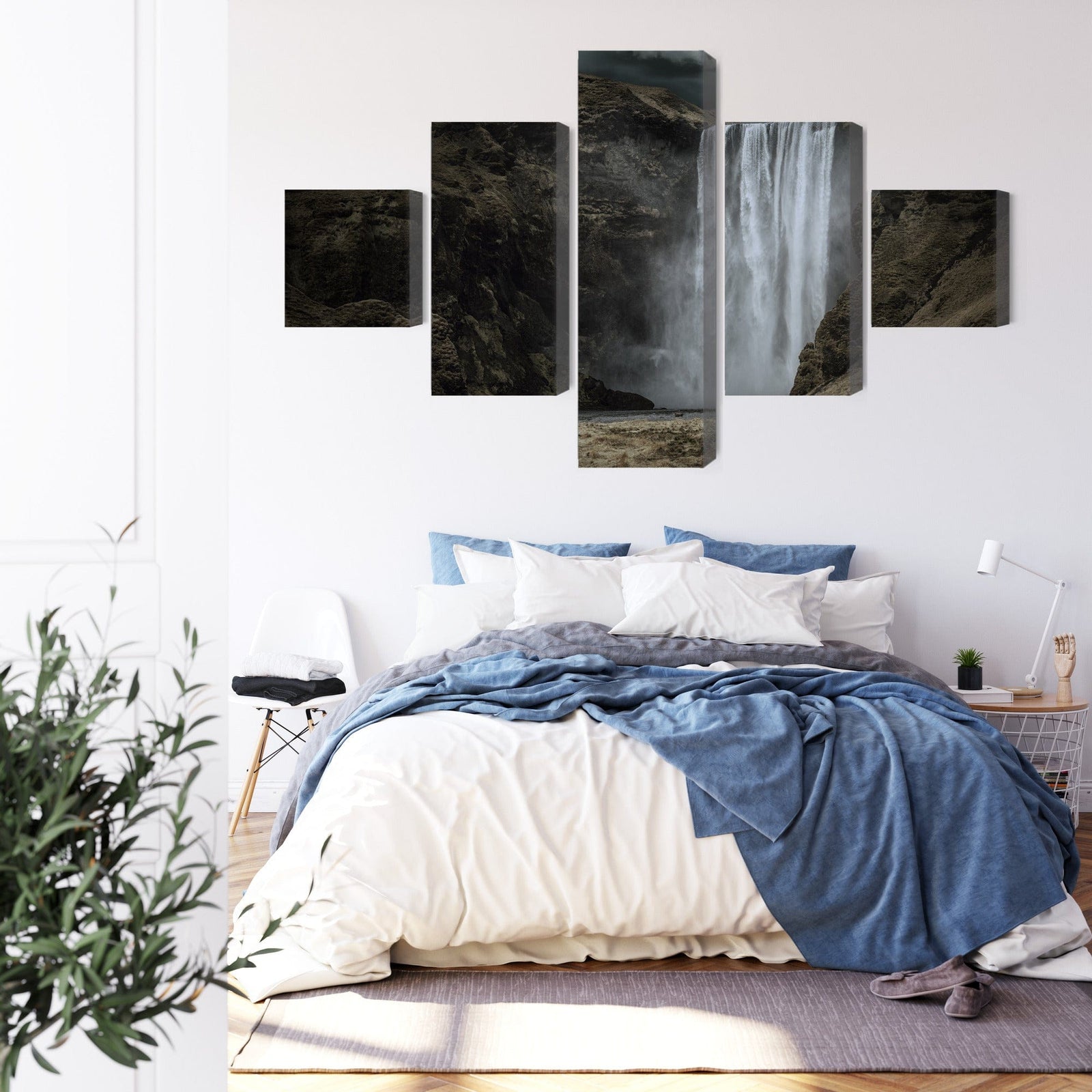 Kanva - Krāšņs Skógafoss ūdenskritums, N-3341 X-ART