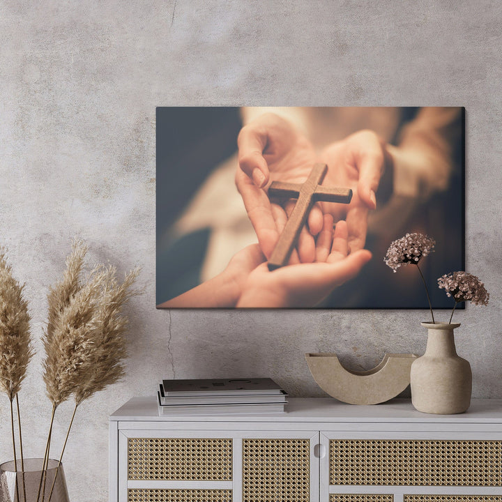 Kanva - Krusts uz rokām, N-2620 X-ART