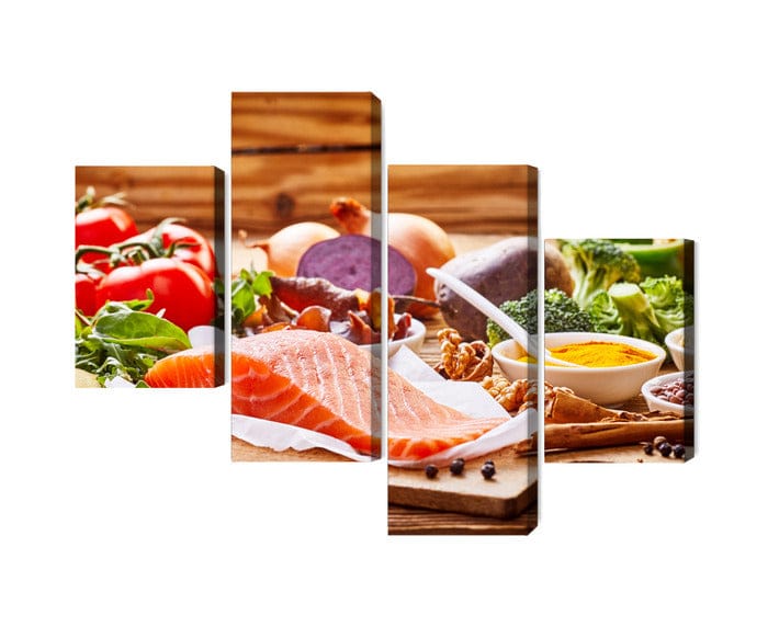 Kanva - Lasis starp dārzeņiem, N-2968 X-ART