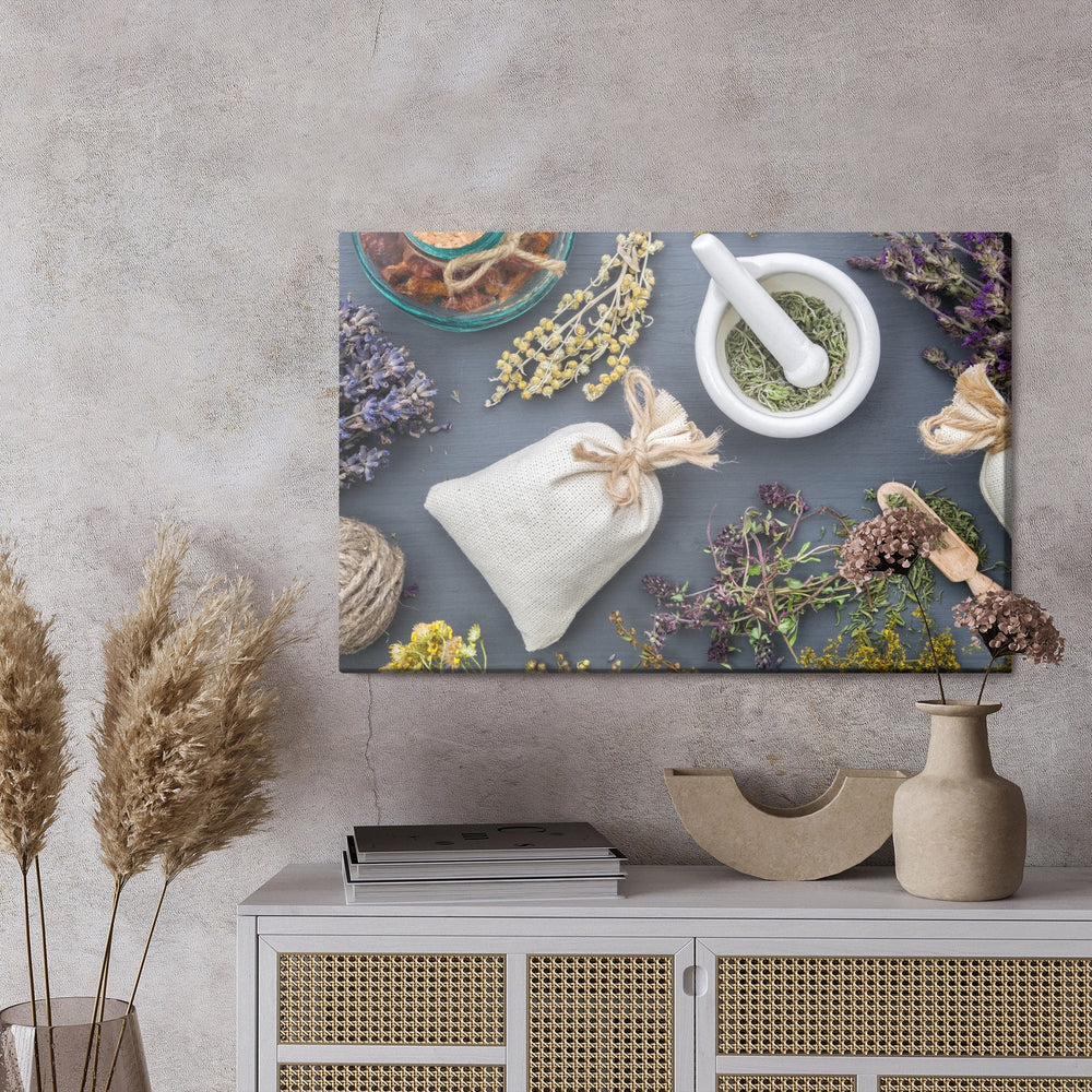 Kanva - Lavanda ar garšaugiem, N-717 X-ART