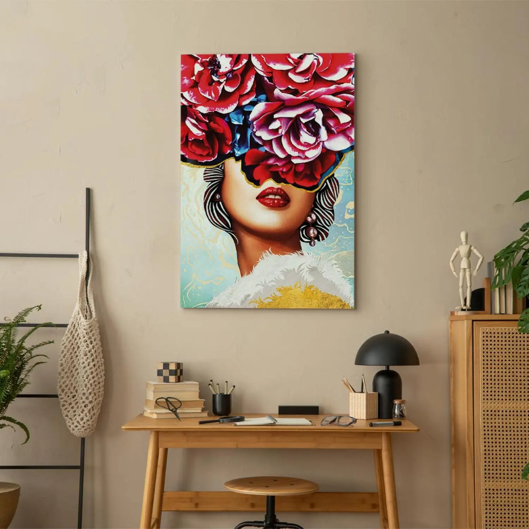 Canvas-taulut Makeat huulet (x 1)