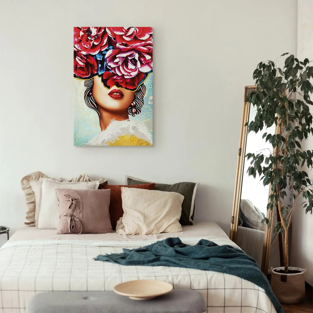 Canvas-taulut Makeat huulet (x 1)