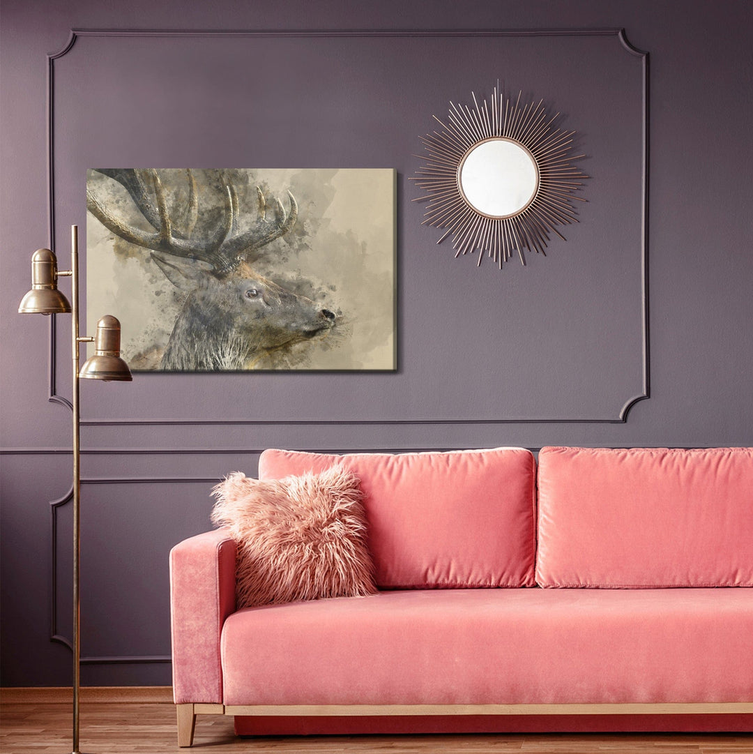 Kanva - Majestātisks briedis, N-231 X-ART