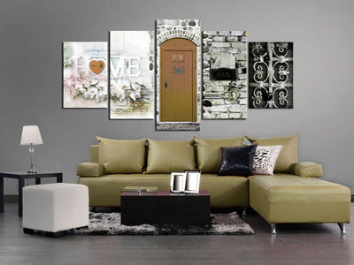 Canva for interior - HOME - House of love, (x5), 92629 G-ART.