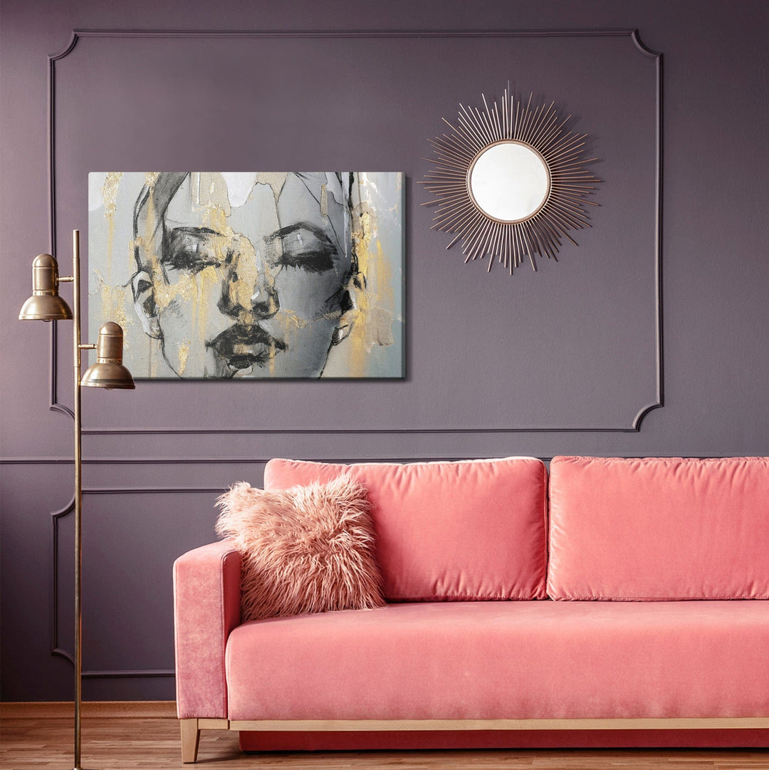 Kanva - Māksliniecisks sievietes portrets, N-1162 X-ART