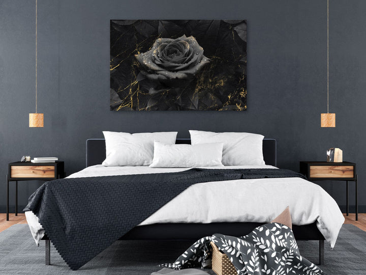 Glezna- Melna roze, 126854 G-ART.