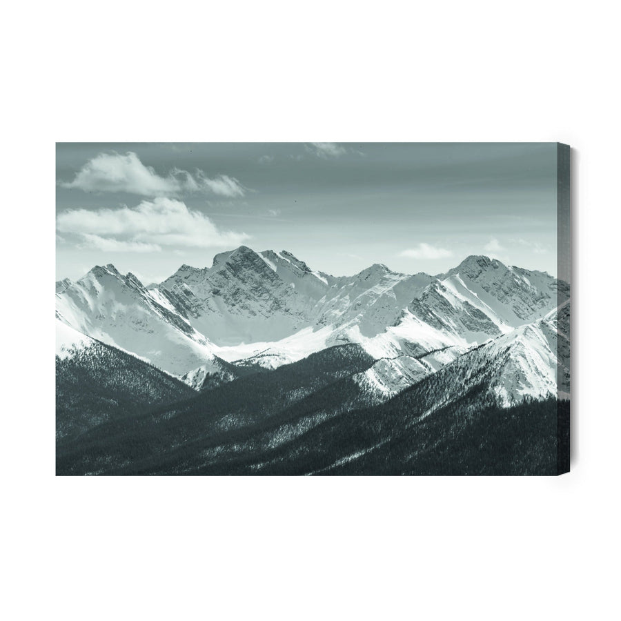 Kanva - Melnbaltā kalnu ainava, N-1052 X-ART