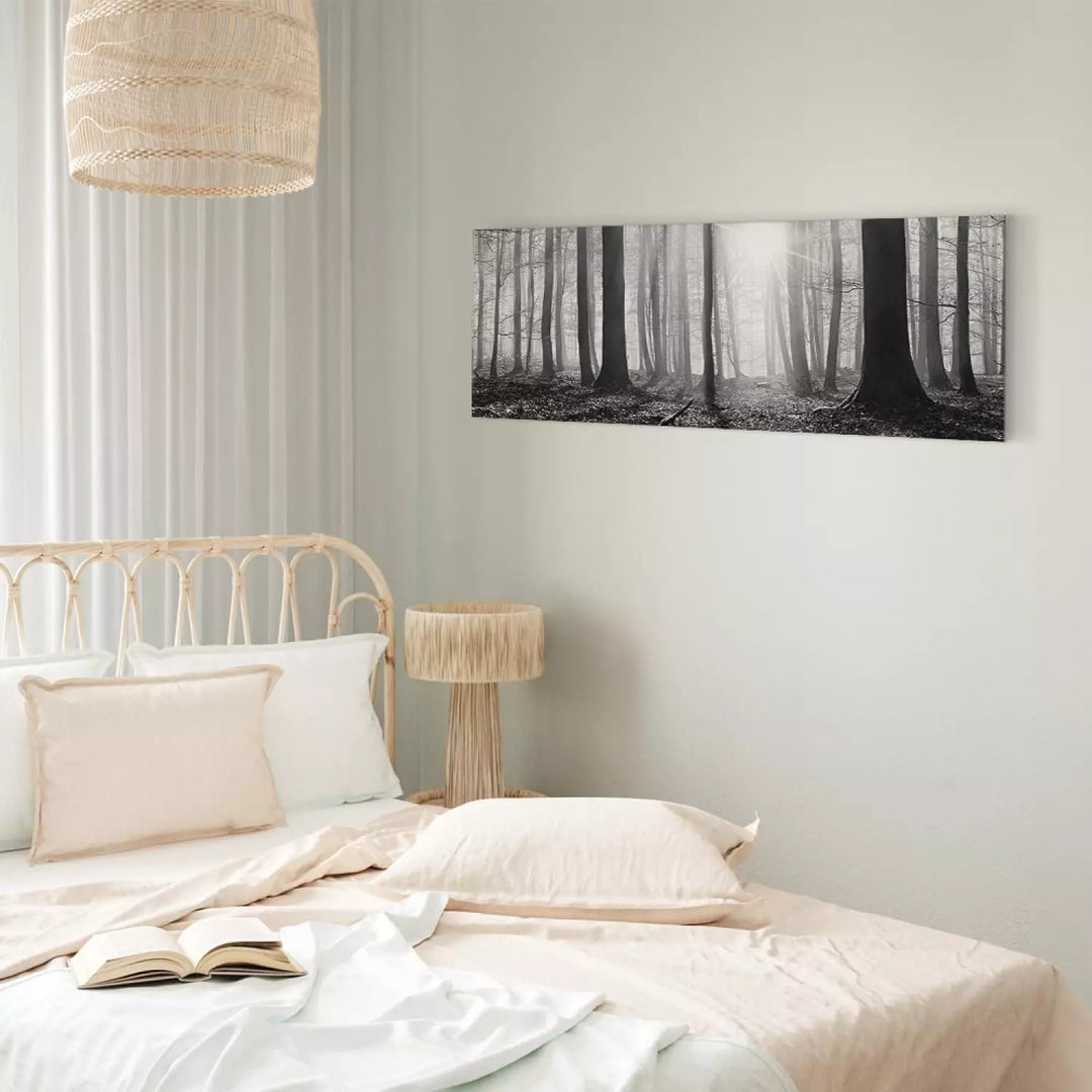 Kanva Melnbalts Mežs (96052) – Elegants Interjera Dekors ART XL
