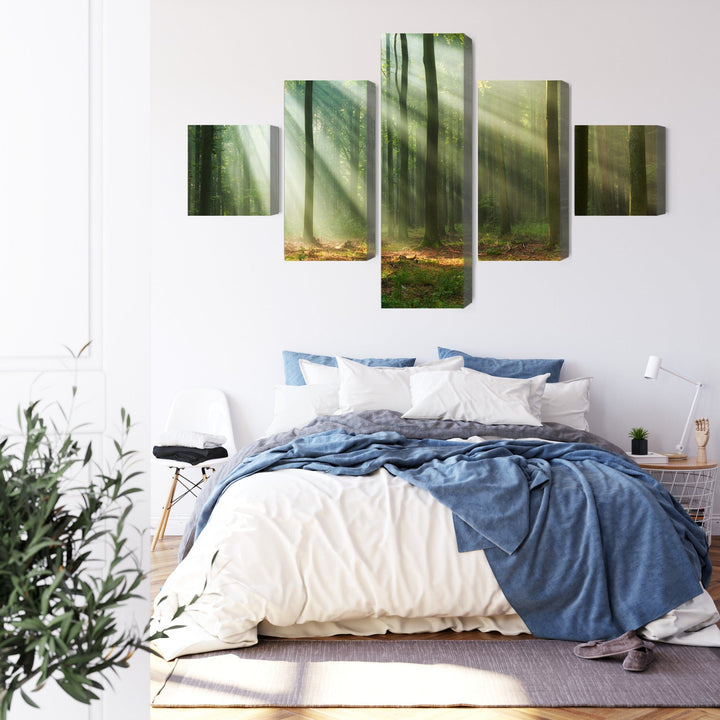 Kanva - Meža ainava no rīta, N-1840 X-ART