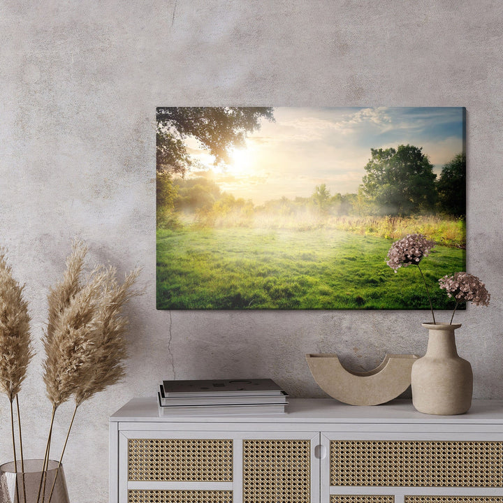 Kanva - Meža izcirtums no rīta, N-1180 X-ART