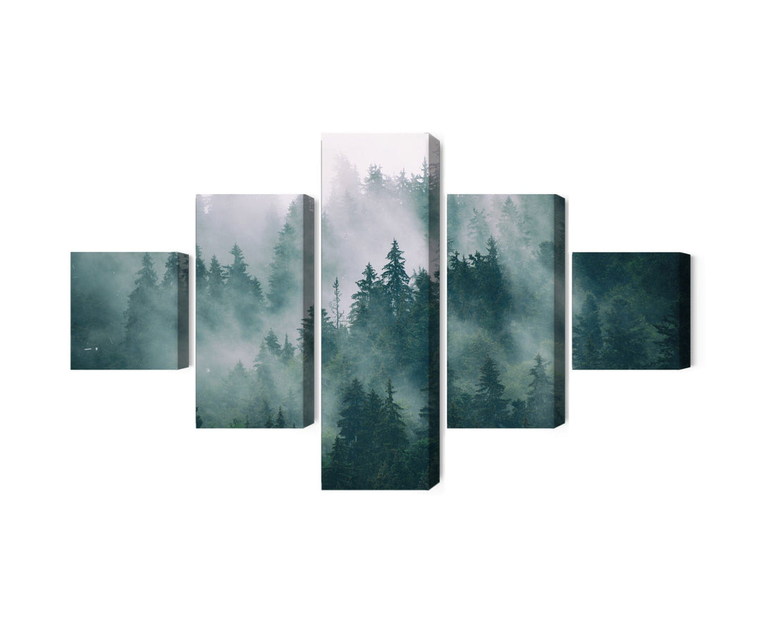 Kanva - Migla zaļā mežā, N-1845 X-ART