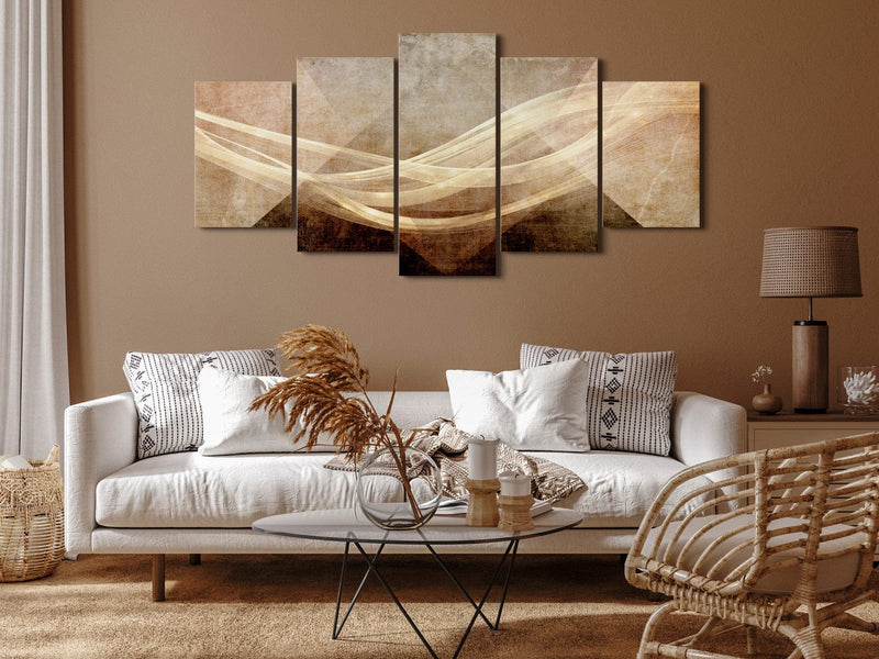 Канва - Современная абстракция - Ветер пустыни, 143512 G-ART