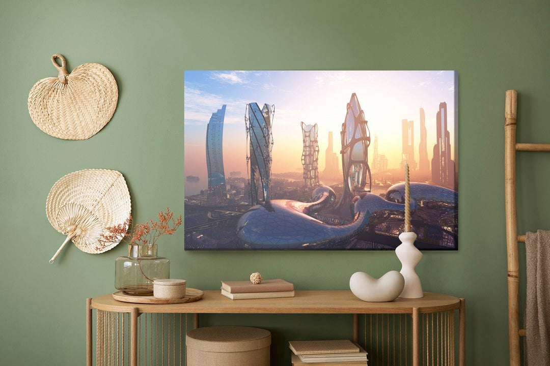 Kanva - Modernisma arhitektūra X-ART