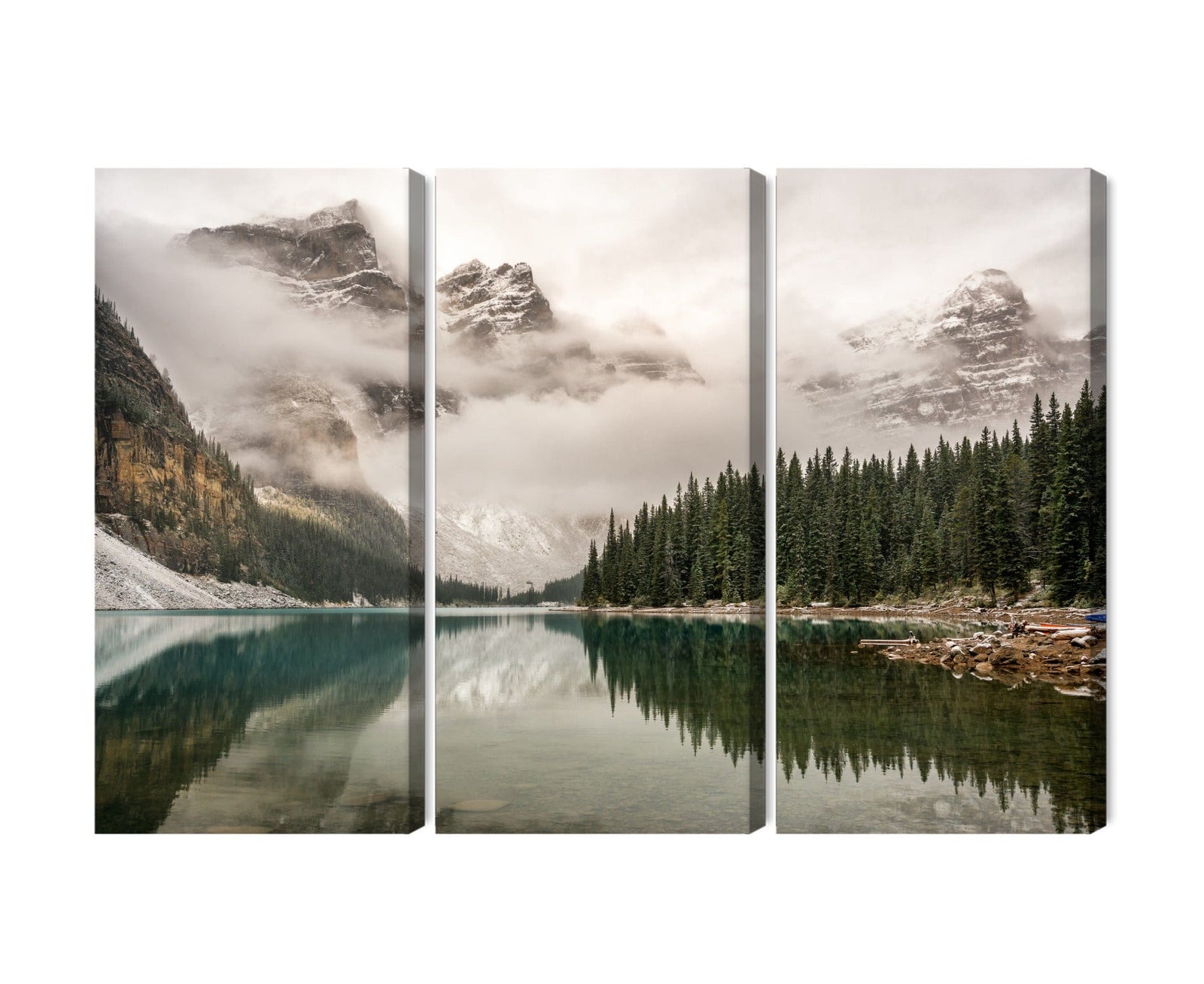 Kanva - Morēnu ezers Banffas nacionālajā parkā, Kanādā, N-4355 X-ART