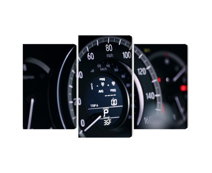 Kanva - Mūsdienīga automašīnas spidometra, N-3153 X-ART