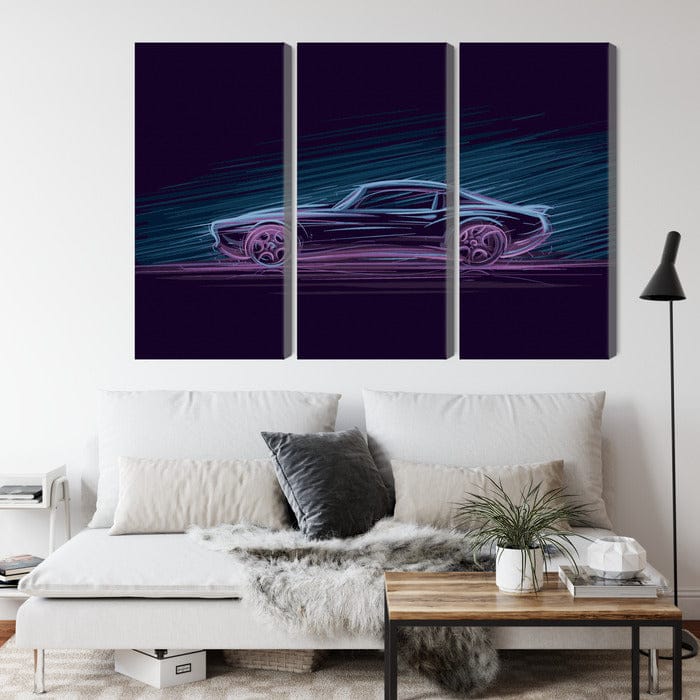 Kanva - Neona muskuļauto, N-3442 X-ART