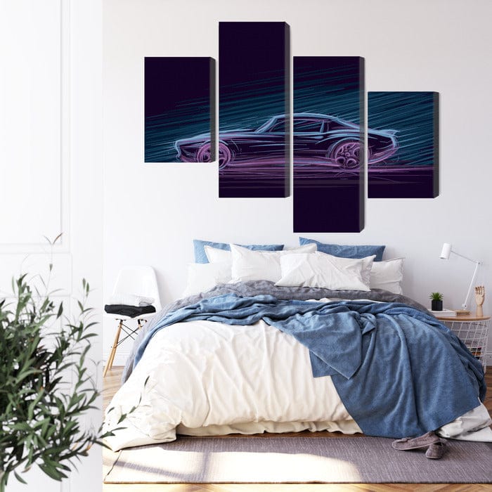 Kanva - Neona muskuļauto, N-3445 X-ART