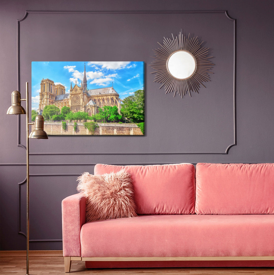 Kanva - Notre Dame katedrāle Parīzē, N-1133 X-ART