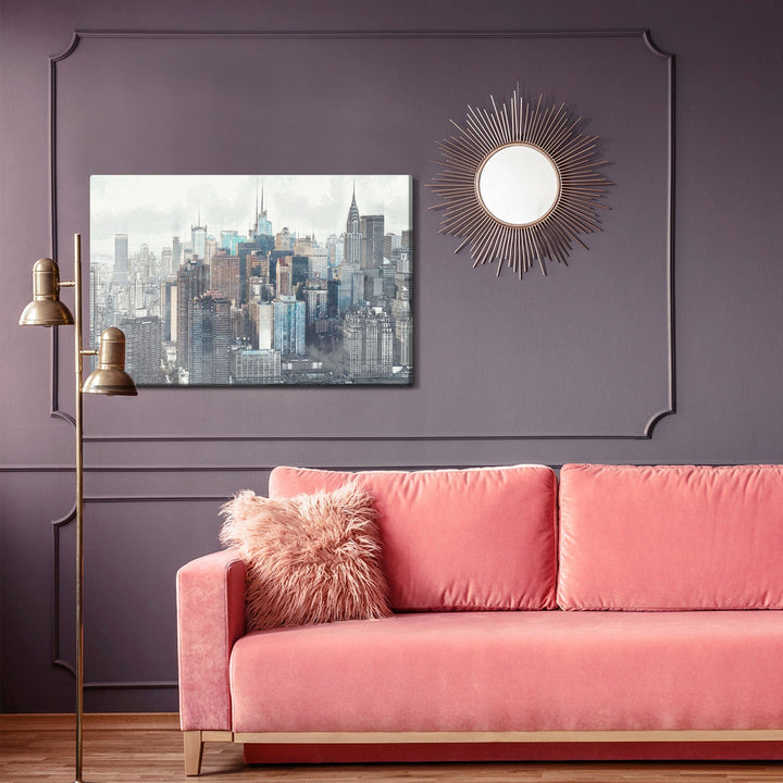 Kanva - Ņujorkas pilsētas panorāma, N-118 X-ART