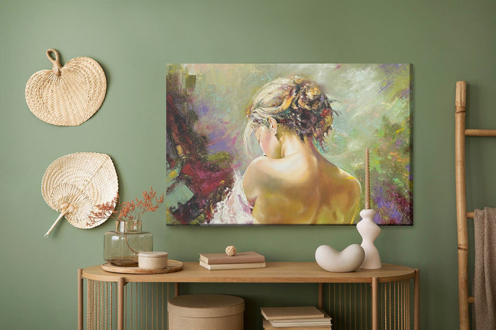 Kanva - Pārdomu pilnas sievietes portrets, N-894 X-ART