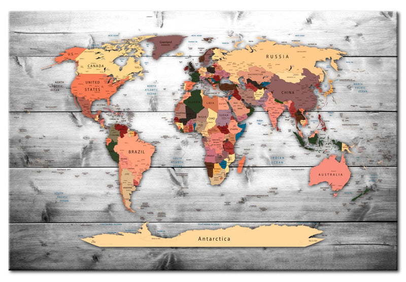 Kanva Pasaules karte: Jauni virzieni, 90260 G-ART.