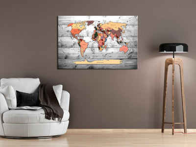 Glezna Pasaules karte: Jauni virzieni, 90260 Tapetenshop.lv.
