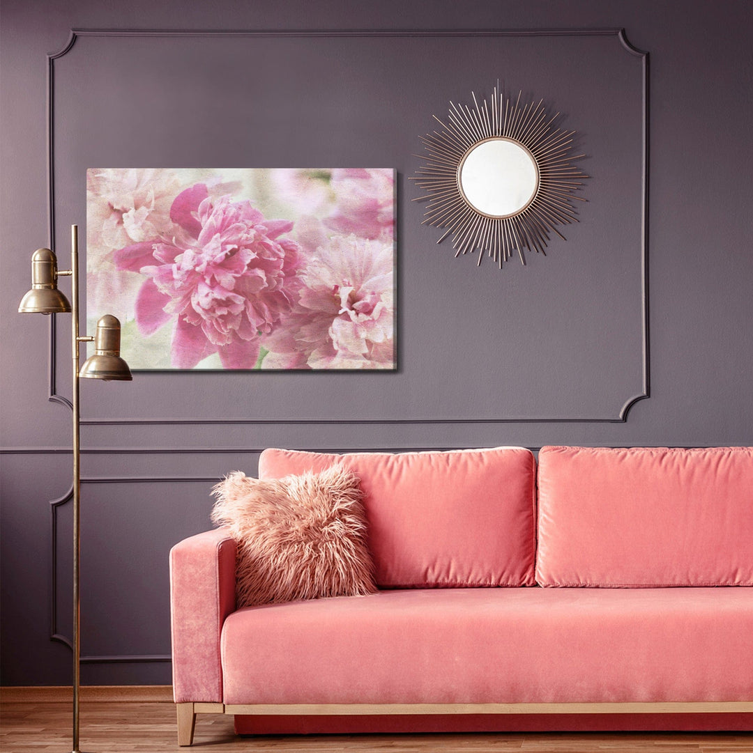 Kanva - Peonijas retro stilā, N-290 X-ART