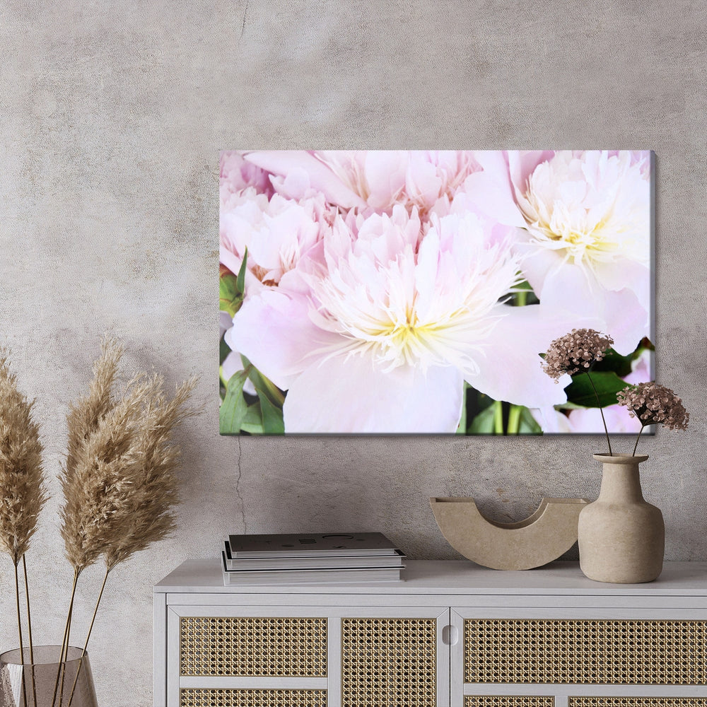 Kanva - Peonijas roze gaiši rozā krāsā, N-283 X-ART