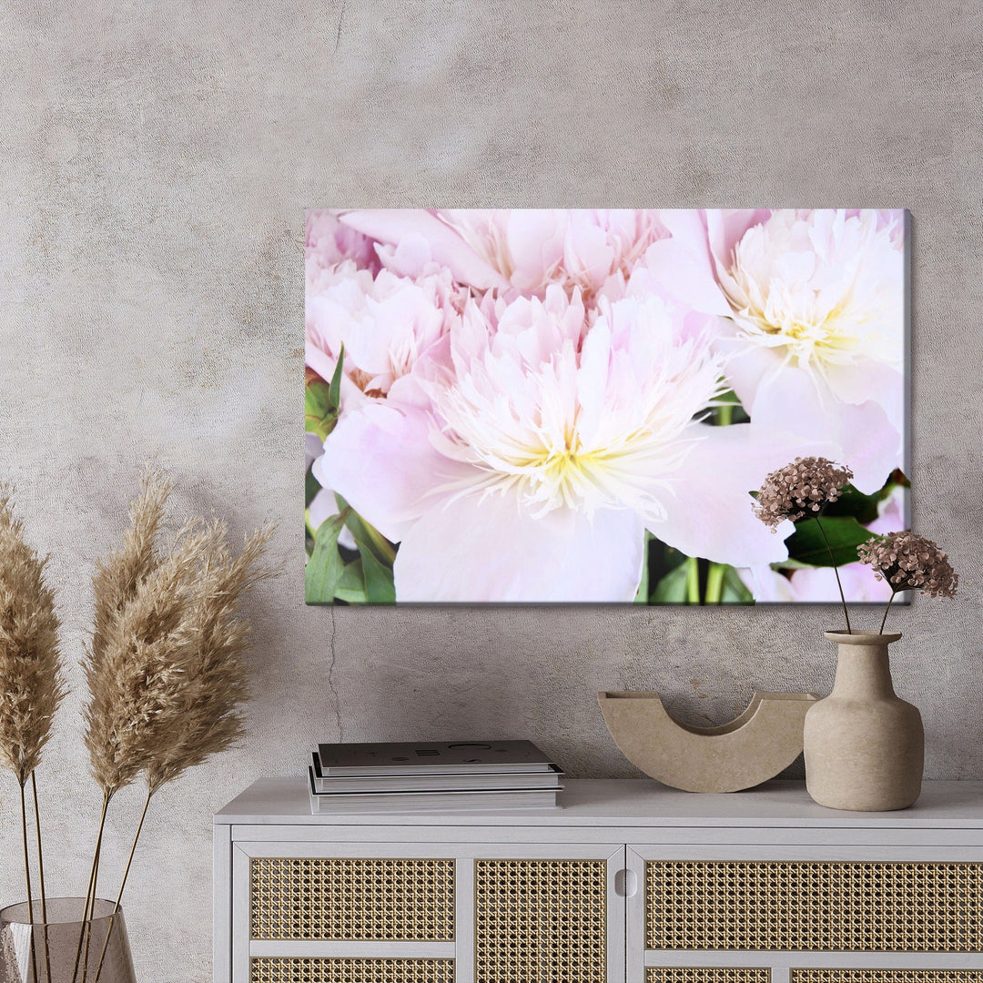 Kanva - Peonijas roze gaiši rozā krāsā, N-283 X-ART