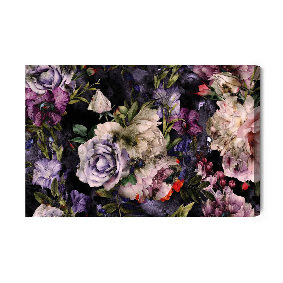 Kanva - Peoniju rozes akvareļos, N-291 X-ART