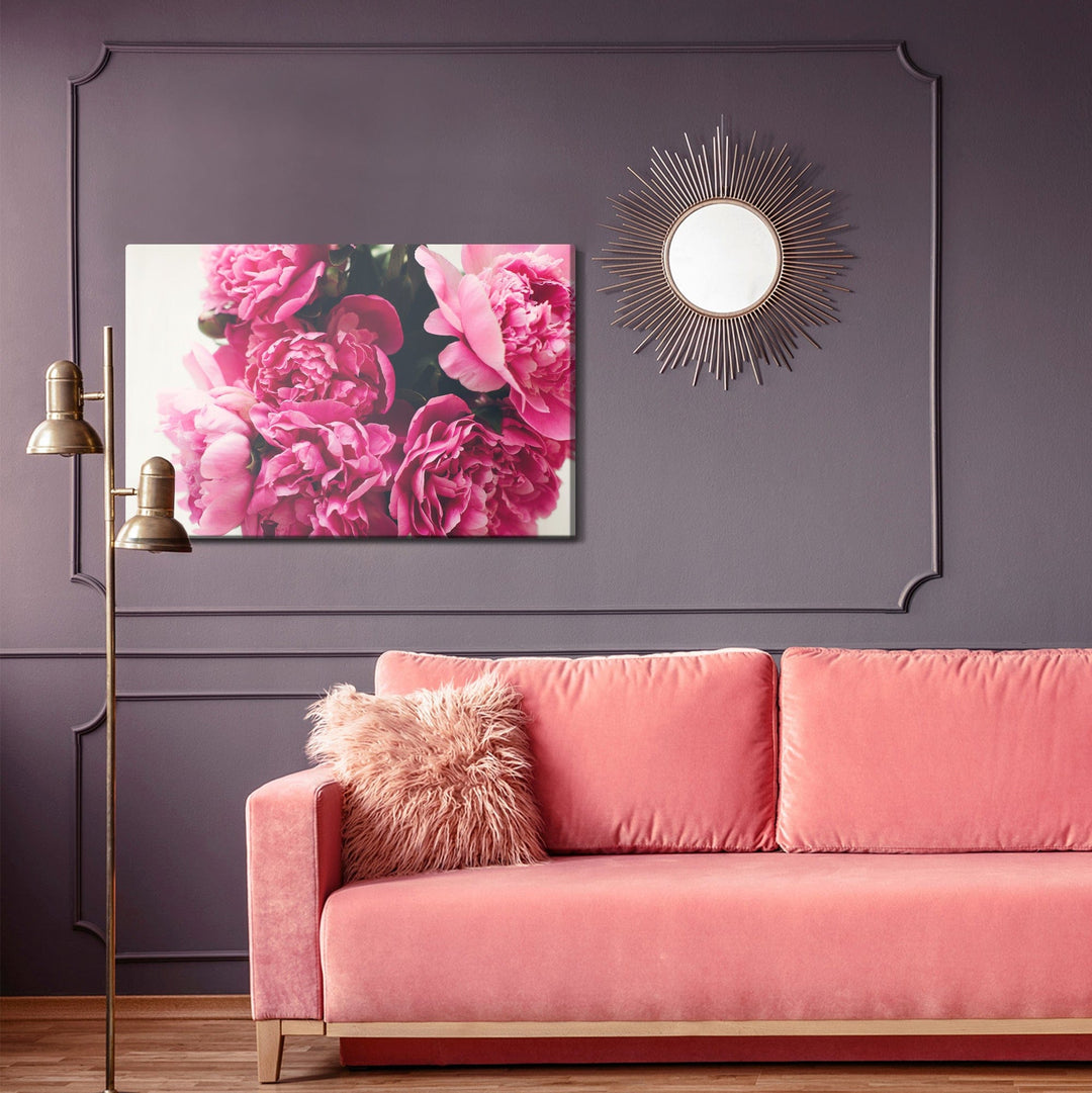 Kanva - Peoniju rožu pušķis, N-277 X-ART