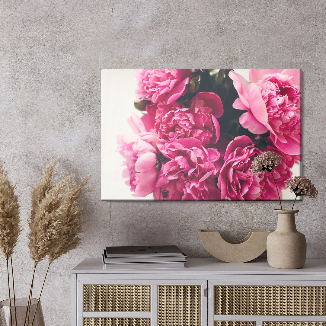 Kanva - Peoniju rožu pušķis, N-277 X-ART