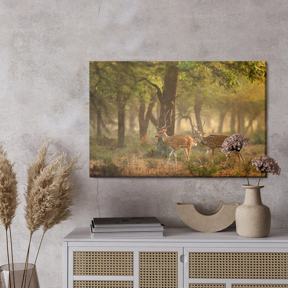 Kanva - Plankumains jauns briedis, N-990 X-ART