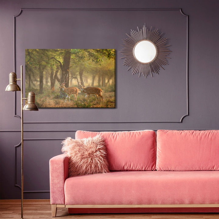 Kanva - Plankumains jauns briedis, N-990 X-ART