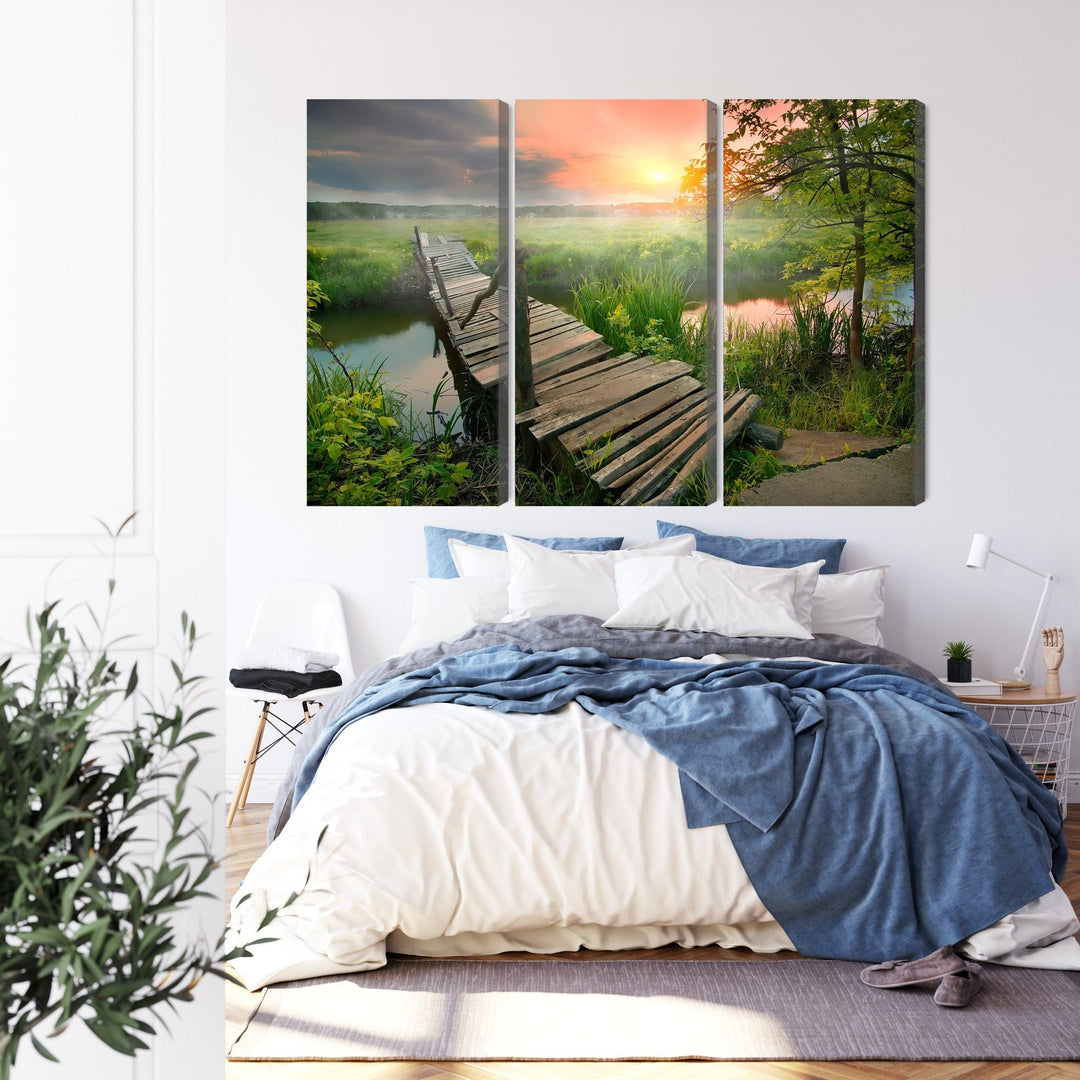 Kanva - Pļava rītausmā, N-4638 X-ART