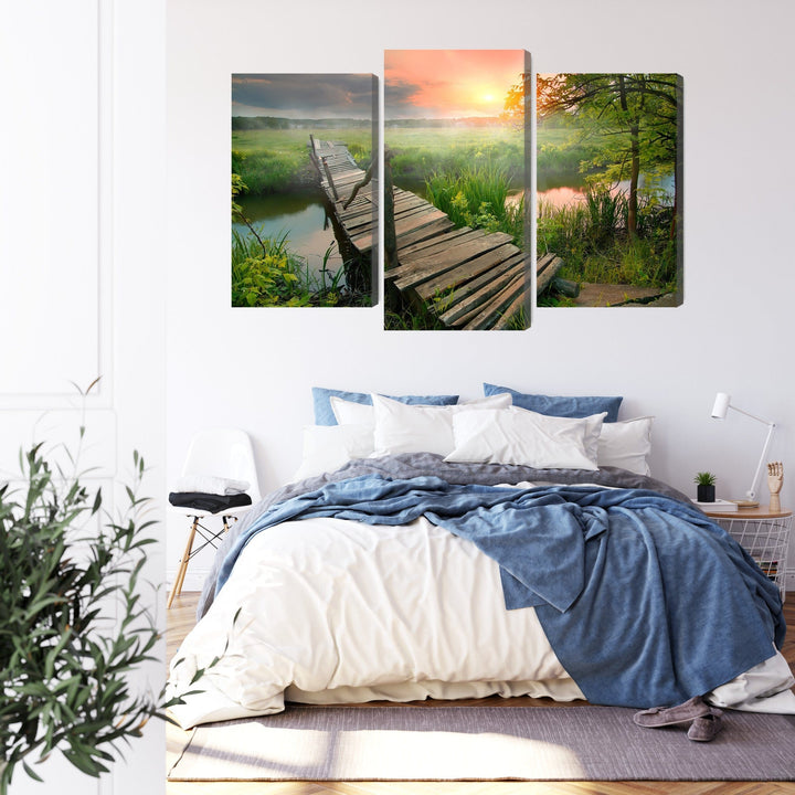 Kanva - Pļava rītausmā, N-4639 X-ART