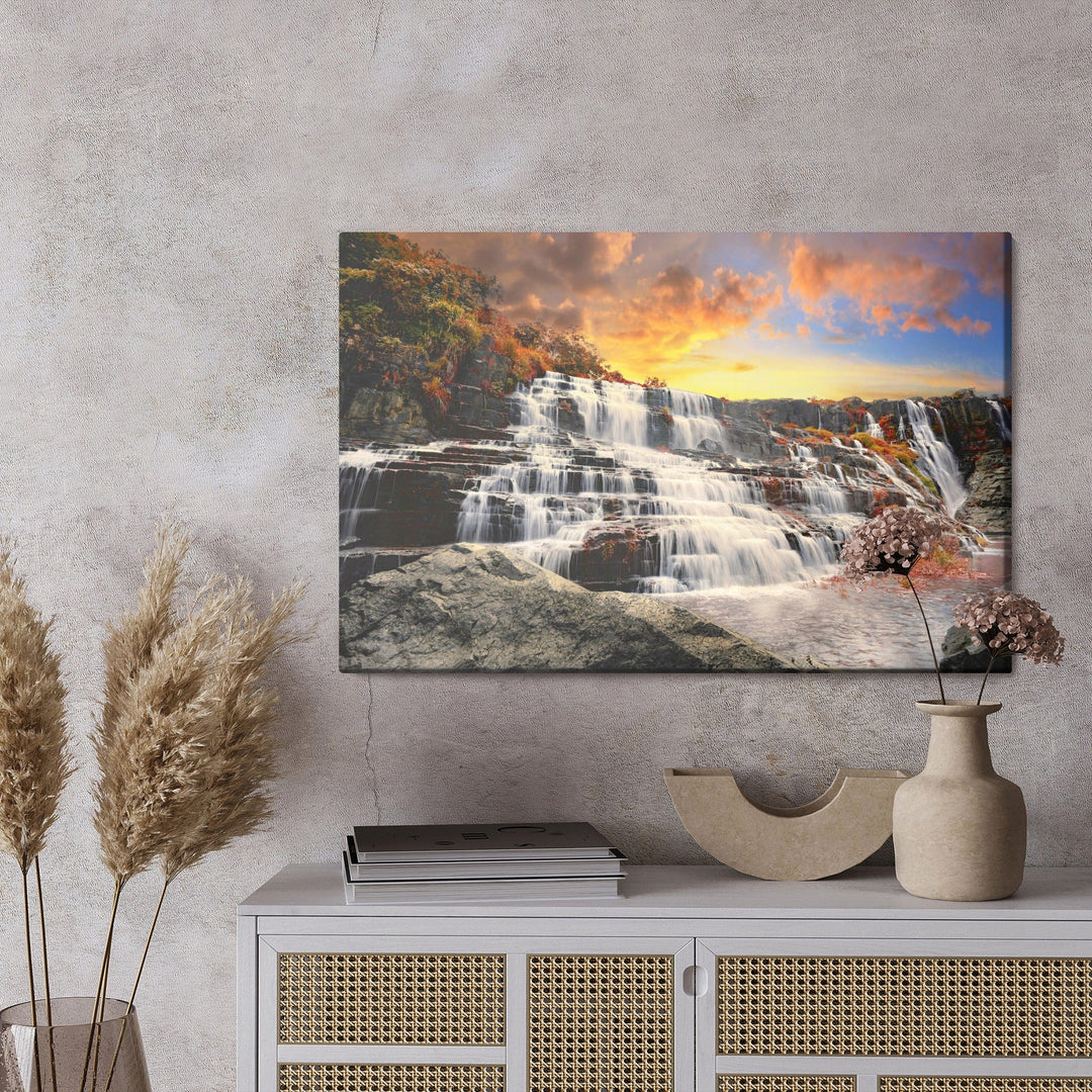 Kanva - Pongour ūdenskritums Vjetnamā, N-1577 X-ART