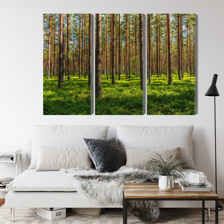 Kanva - Priežu mežs 3D, N-1899 X-ART