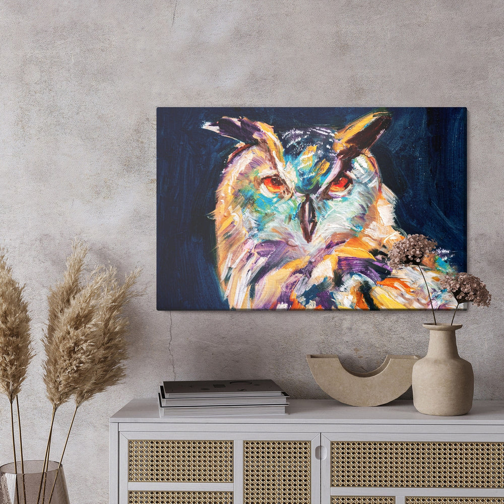 Kanva - Pūce kā gleznota, N-837 X-ART