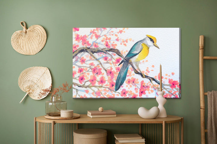 Kanva - Putni un ziedi uz koka, N-811 X-ART